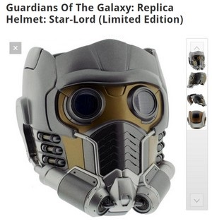 Guardians Of The Galaxy: Replica Helmet: Star-Lord (Limited Edition)