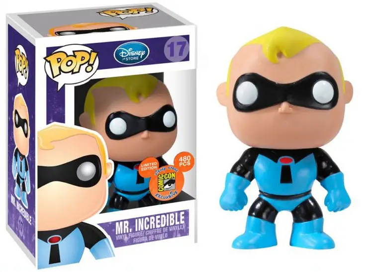 Mr Incedible - 20 Of the most collectable and rarest Funko Pop Vinyls