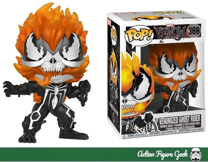 Venomized Ghost Rider Funko Pop - favourite Marvel Funko Pop figures