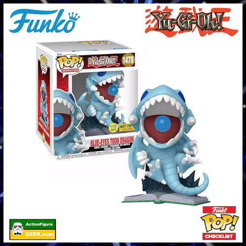 1478 Blue-Eyes Toon Dragon GITD - Hot Topic Exclusive and Special Edition