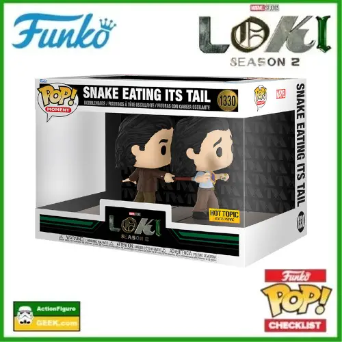 1330 Loki Season 2: Snake Eating Its Tail Funko Pop! Hot Topic Exclusive and Funko Special Edition