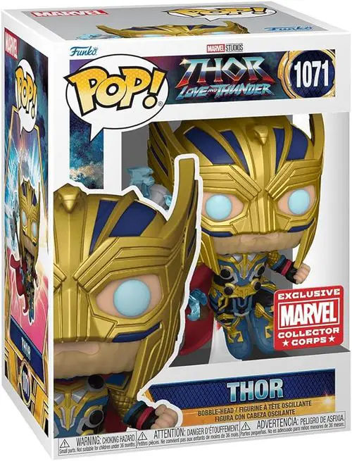 1071 Thor Love and Thunder - Thor - Marvel Collector Corps Exclusive 