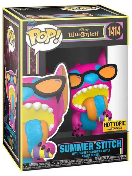 1414 Summer Stitch BlackLight Hot Topic Exclusive