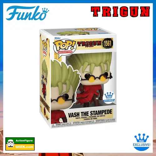 1561 Vash the Stampede with Punisher Cross Funko Pop! FunkoShop Exclusive