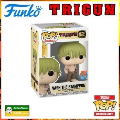 1562 Vash the Stampede PX Previews Exclusive Funko Pop!