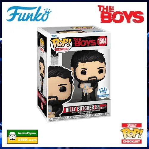 1504 Billy Butcher with Laser Baby FunkoShop Exclusive