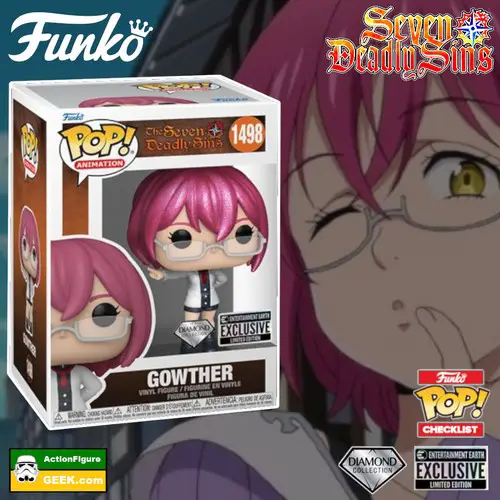 1498 Gowther Funko Pop! and Gowther Diamond Glitter Entertainment Earth Exclusive