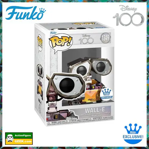 1349 Disney 100 - Wall-E Facet Funko Pop! Funko Shop Exclusive
