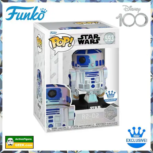 593 Disney 100 - R2-D2 Facet Funko Pop! Funko Shop Exclusive