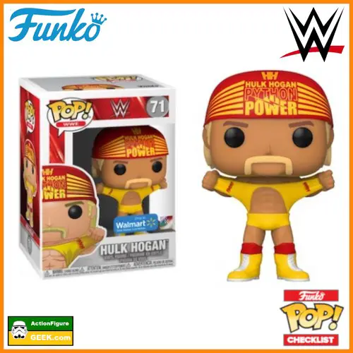 71 Hulk Hogan Python Power - Walmart Exclusive and Special Edition Funko Pop!