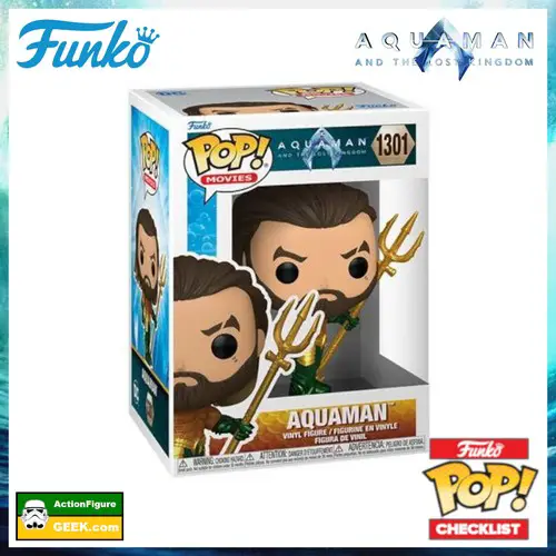 1301 Aquaman and the Lost Kingdom Aquaman (Hero Suit) Funko Pop!