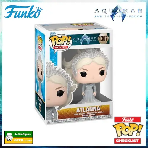 1307 Aquaman and the Lost Kingdom Atlanna in Gown Funko Pop!