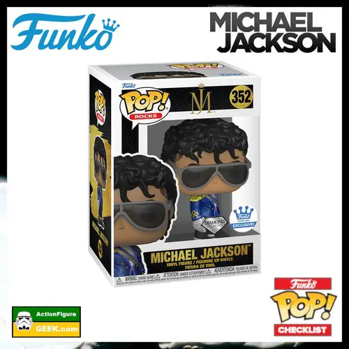 352 Michael Jackson (1984 Grammys) Diamond Collection Funko Shop Exclusive Funko Pop!