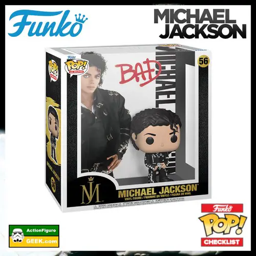 56 Michael Jackson - BAD Funko Pop! Album