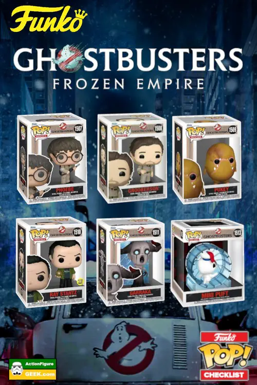 Ghostbusters - Frozen Empire Funko Pops - Checklist and Buyers Guide