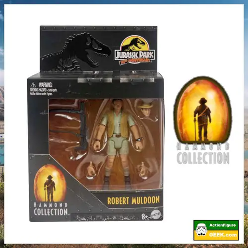 Jurassic World Hammond Collection Robert Muldoon Action Figure