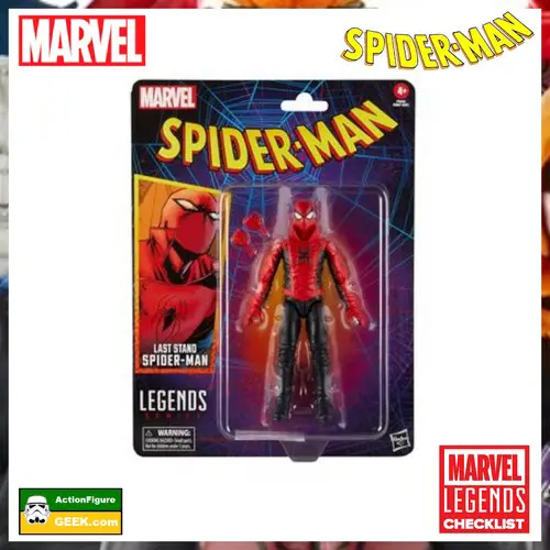 Last Stand Spider-Man - Spider-Man Marvel Legends Comic Wave 1 6-inch Action Figure