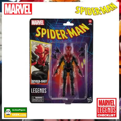 Spider-Shot - Spider-Man Marvel Legends Comic Wave 1 6-inch Action Figure