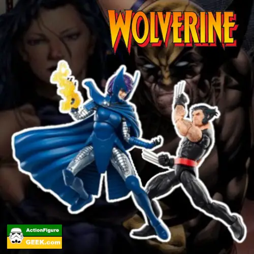 Wolverine Marvel Legends Series Wolverine and Psylocke 6-Inch Action Figure 2-Pack