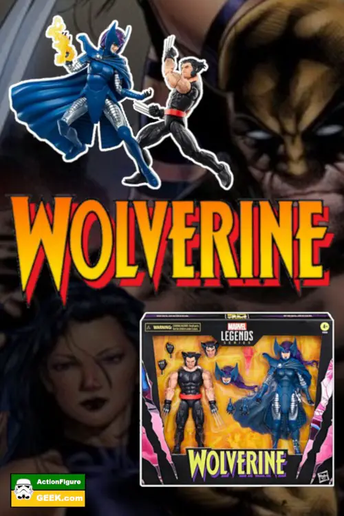 Wolverine & Psylocke 2-Pack: Celebrating 50 Years of Wolverine in Marvel Legends Series