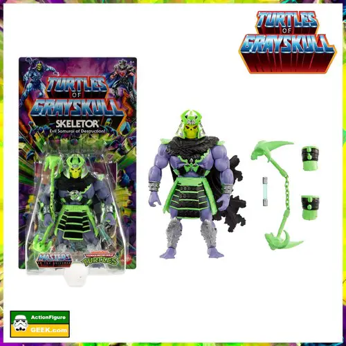 Masters of the Universe Origins Turtles of Grayskull Wave 3 - Skeletor Action Figure