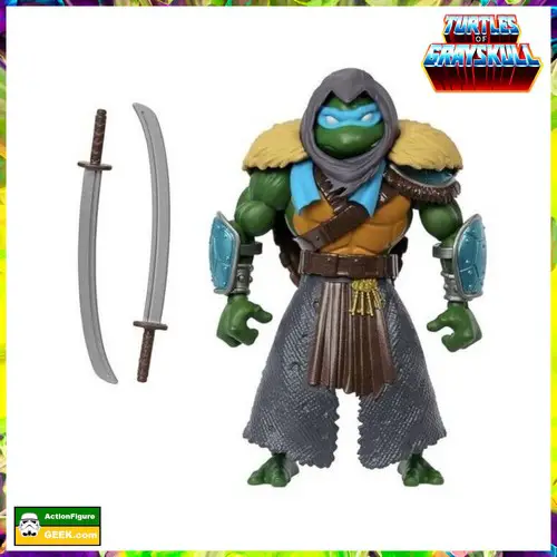 Masters of the Universe Origins Turtles of Grayskull Wave 4 - Stealth Ninja Leonardo Action Figure