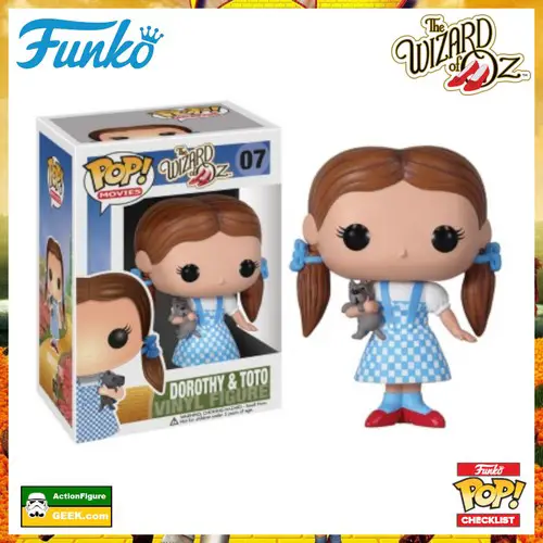 07 Dorothy and Toto - The Wizard of OZ Funko Pop!