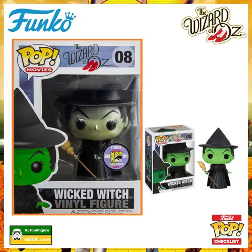 08 Wicked Witch and Wicked Witch Metallic - 2011 SDCC (PR 480)