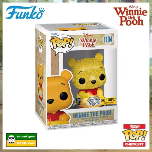 1104 Winnie the Pooh Hunny - Hot Topic Diamond Collection Exclusive