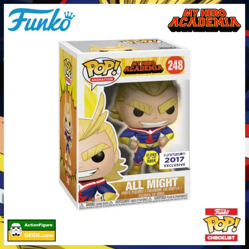 248 All Might GITD - 2017 Funimation Exclusive