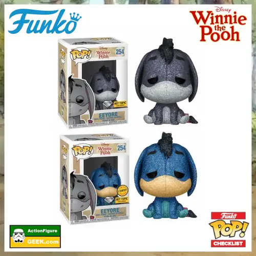 254 Eeyore Diamond - Hot Topic Exclusive and Blue Chase - Hot Topic Exclusive