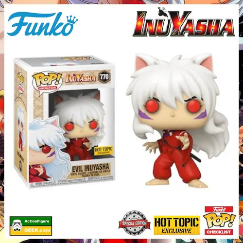 770 Evil Inuyasha - Hot Topic Exclusive and Funko Special Edition