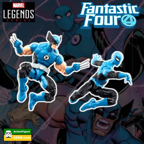 Fantastic Four Wolverine and Spider-Man Marvel Legends 2-Pack
