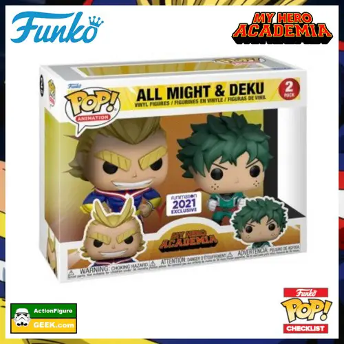 All Might and Deku - Funimation Exclusive