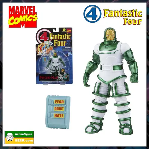 Fantastic Four Retro Marvel Legends Psycho-Man Action Figure