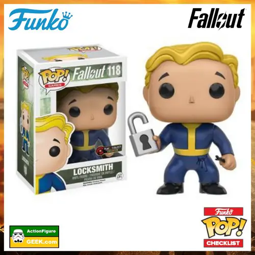 118 Locksmith - Play & Collect Exclusive Funko Pop!