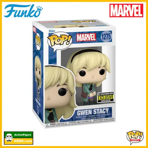 1275 Spider-Man Gwen Stacy Funko Pop! Entertainment Earth Exclusive and Special Edition