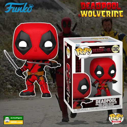 1362 Deadpool and Wolverine - Deadpool with Swords Funko Pop!