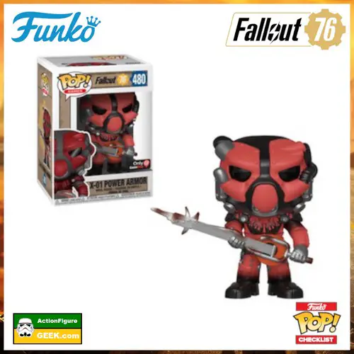 480 X-01 Power Armor Red - GameStop Exclusive and Special Edition
