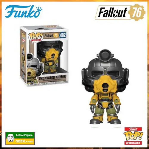 482 Excavator Armor Fallout 76 Funko Pop!