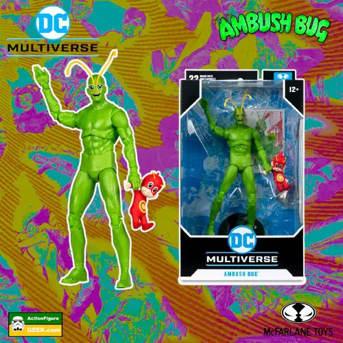 Comic Quirks Unveiled - Explore the Ambush Bug DC Action Figure