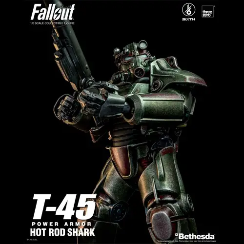 Retro Rampage: T-45 Hot Rod Shark Armor Collectible