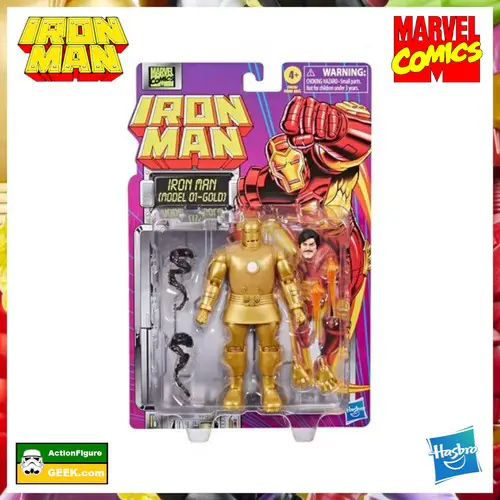 Iron Man (Model 01 - Gold) 6-Inch Action Figure 