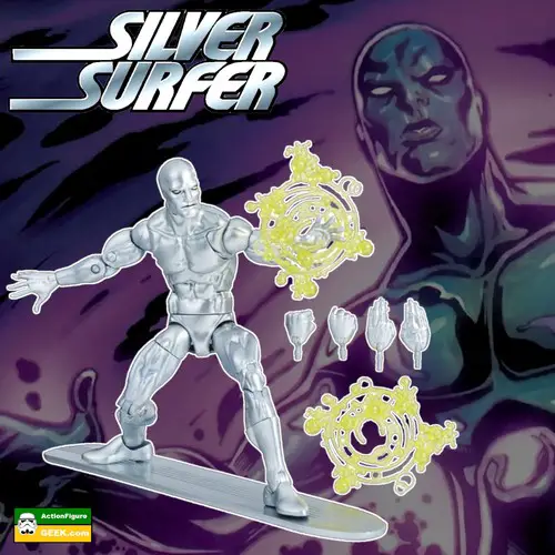 Cosmic Crusader: Dive into the Marvel Legends Silver Surfer Action Figure