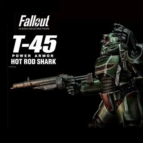 Ride the Wasteland: T-45 Hot Rod Shark Power Armor in 1:6 Scale