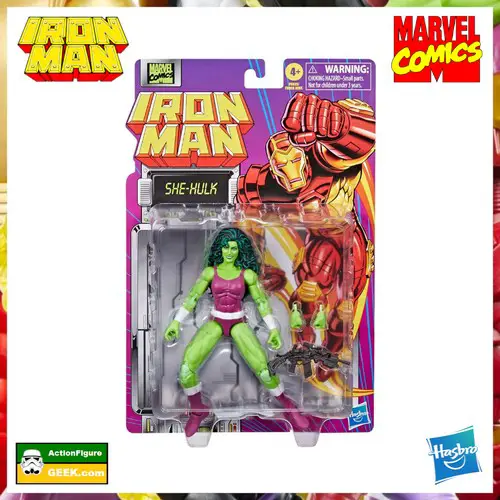 She-Hulk 6-Inch Action Figure - Marvel Legends Iron Man