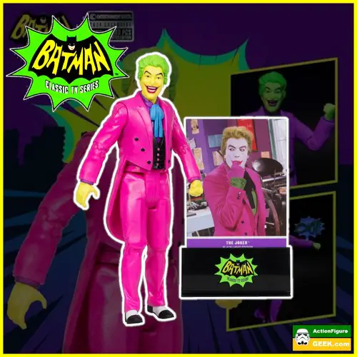 The Joker Shines in Entertainment Earth's Exclusive DC Retro Joker Batman Black Light Action Figure