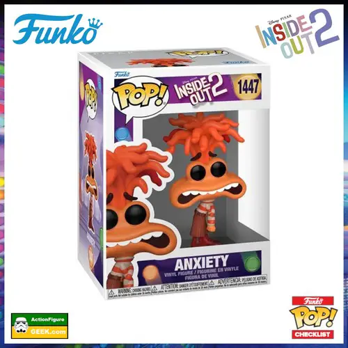 1447 Inside Out 2 - Anxiety Funko Pop!