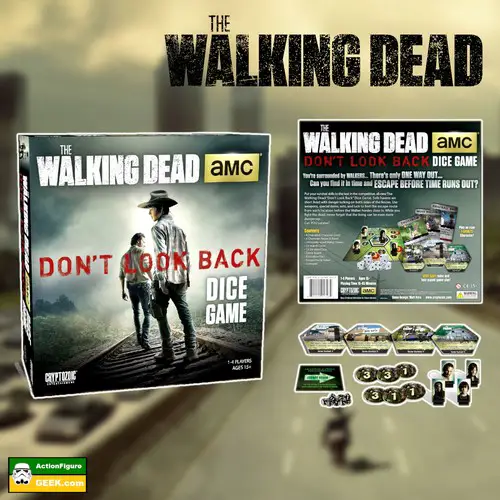 The Walking Dead Don't Look Back Dice Game Card Game