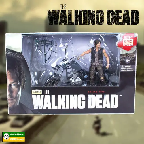 The Walking Dead TV Deluxe Box Set (Daryl Dixon with Chopper) McFarlane Toys 